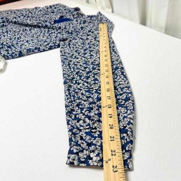 Dalia Woman Long Sleeve Elastic Waist Button Front Casual Formal Dress - Picture 8 of 16